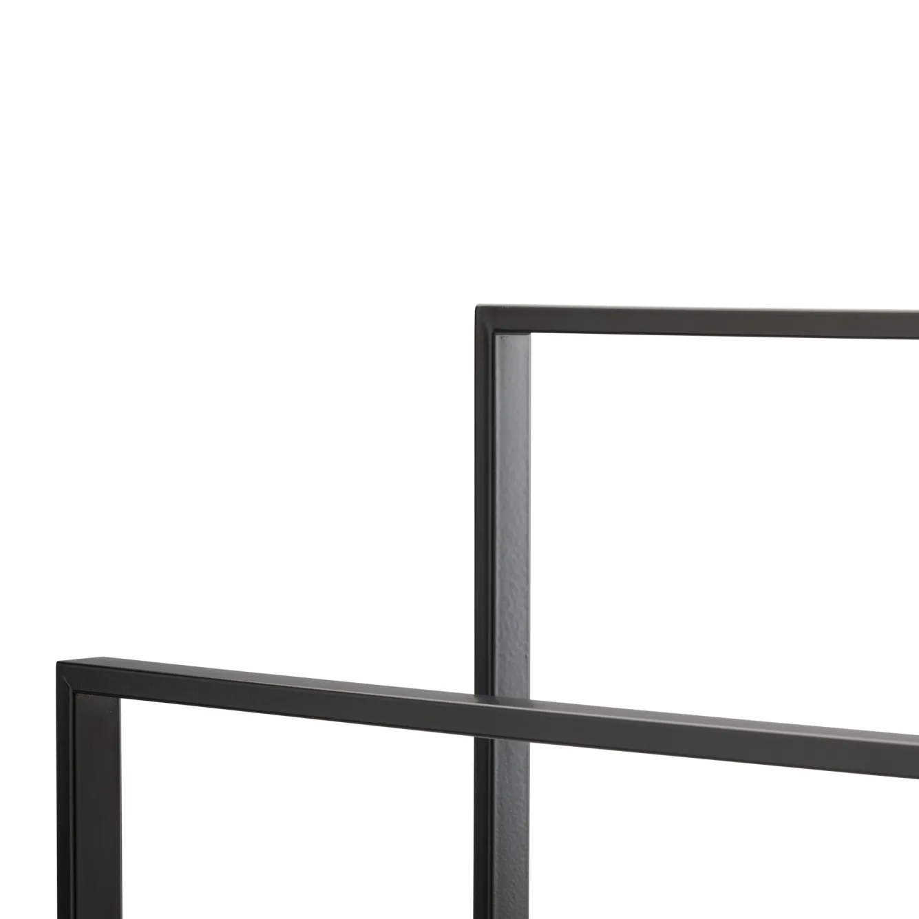 Aquanova Towel rack YURI black, height 83 cm (YURTLH-09)