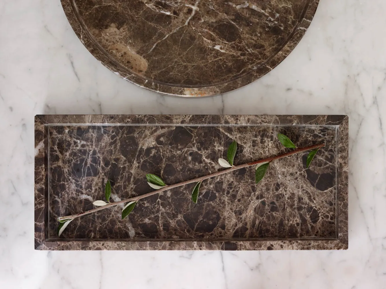 Aquanova Tray / Bowl HAMMAM Brown (round) HAMTRR-01