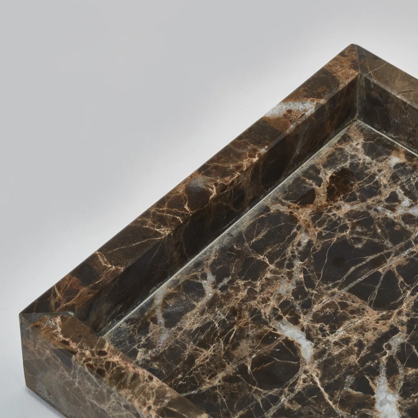 Aquanova Tray / Bowl HAMMAM Brown (rectangle) HAMTRA-01