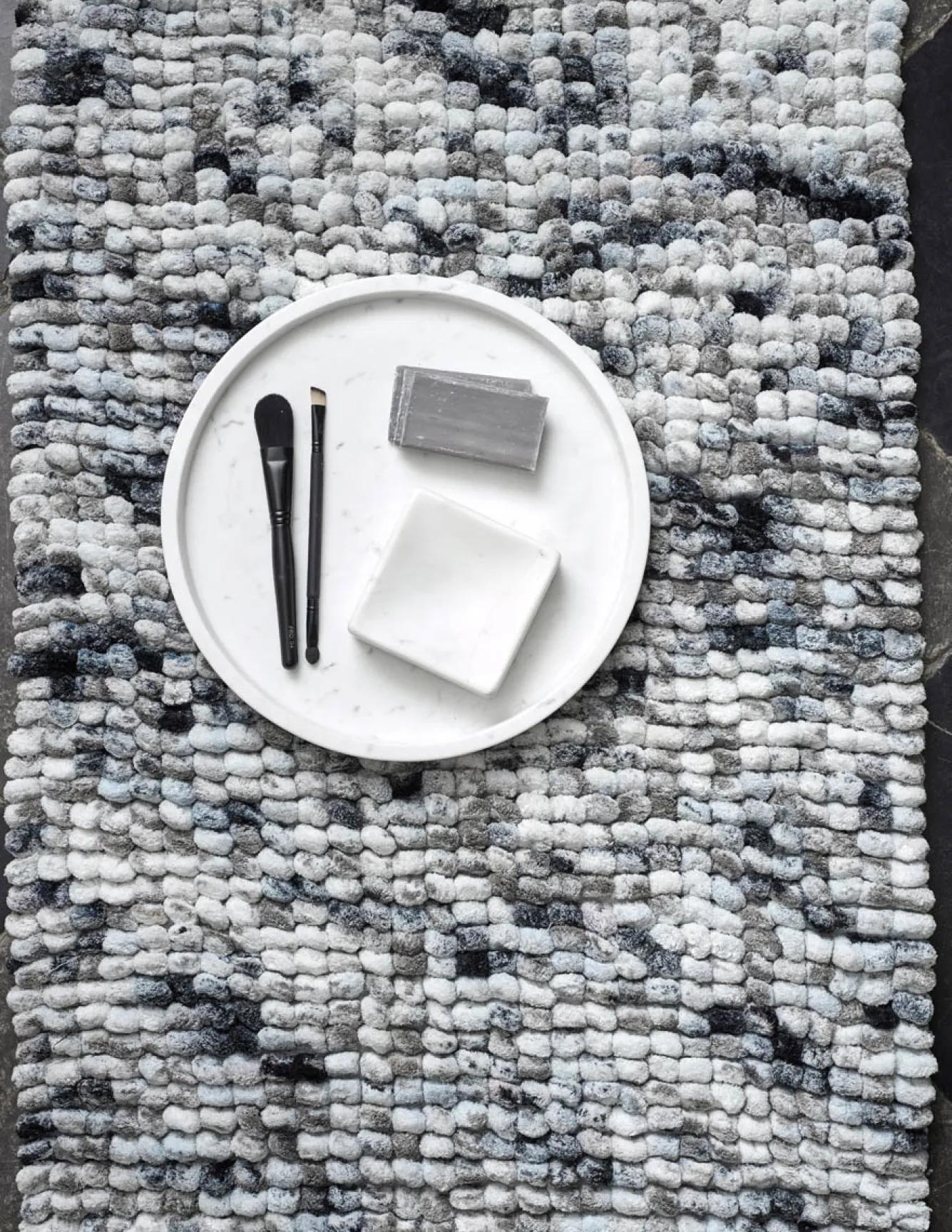 Aquanova Tray / Bowl HAMMAM White (round) HAMTRR-43