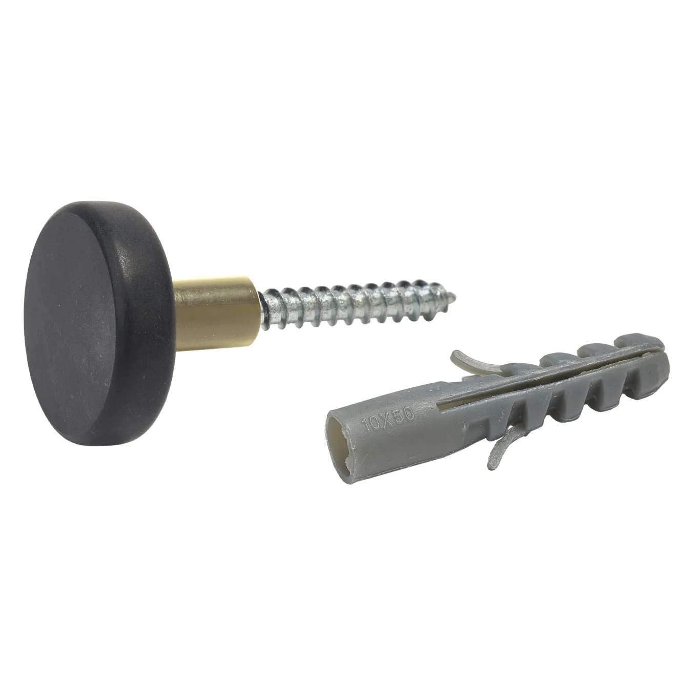 Aquanova Wall hook NERO color Black (black)