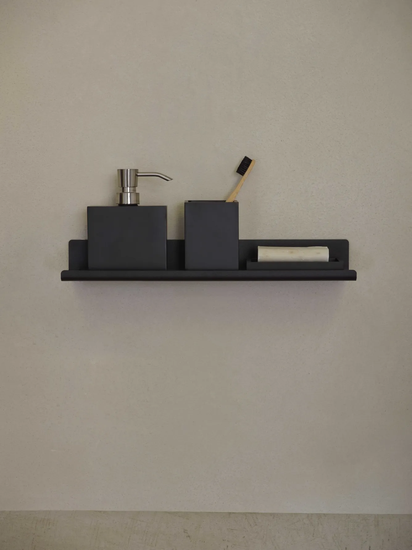 Aquanova Wall shelf CYRA color Black-09