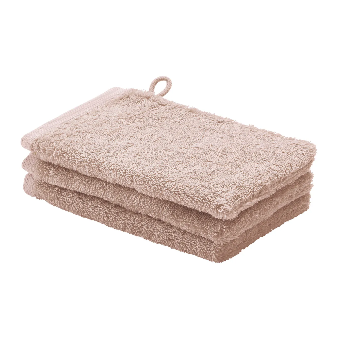Aquanova Washcloth LONDON color Dusty Pink-87 (set/6)