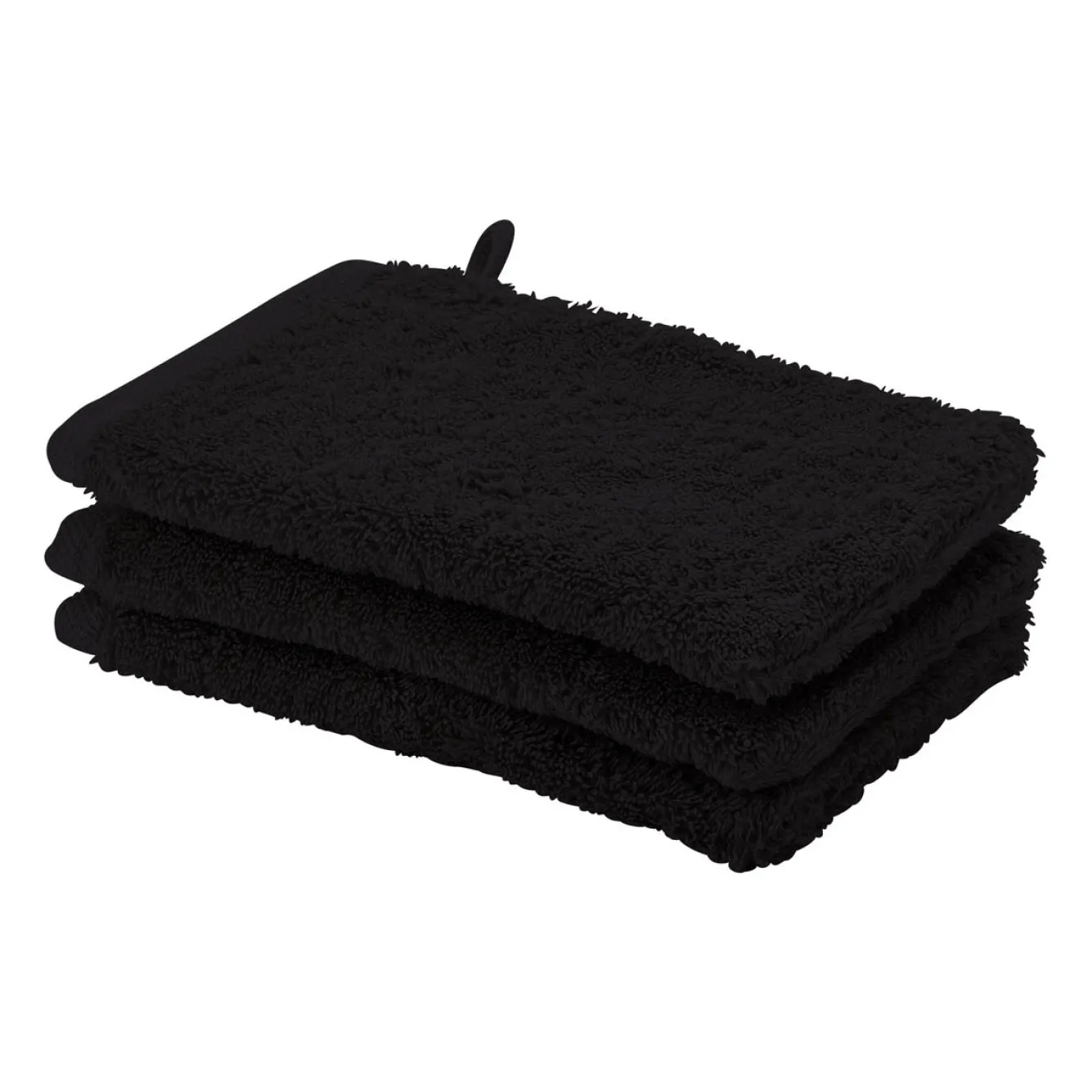 Aquanova Washcloth LONDON color Black-09 (set/6)