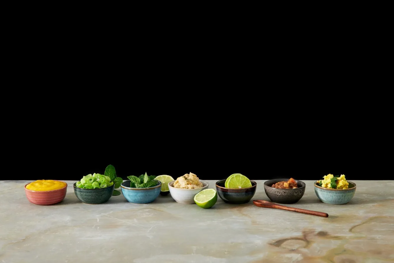 ASA Selection POKÉ mini bowl 8 cm color Quinoa-261 (dark blue)