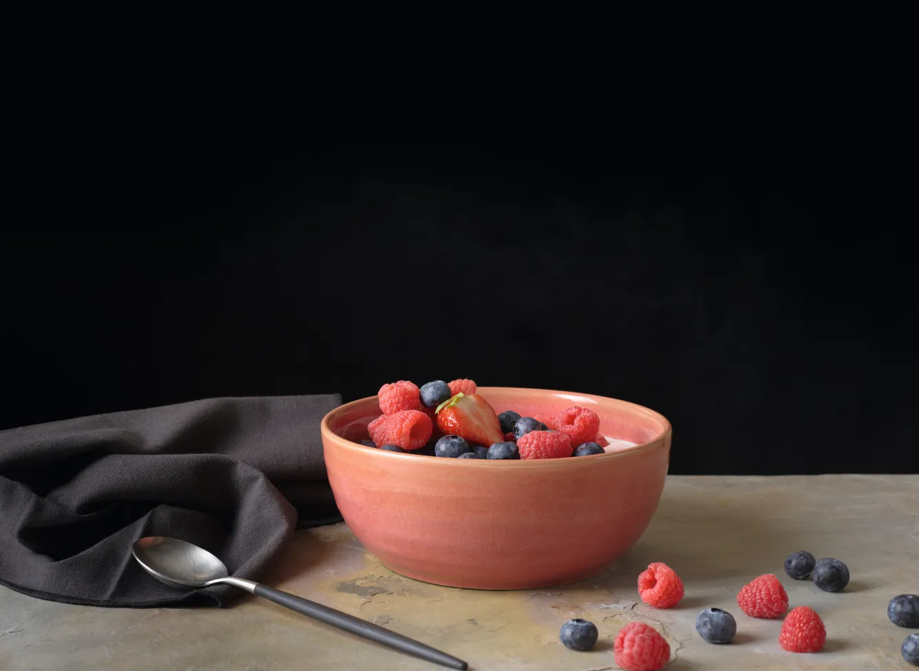 ASA Selection POKÉ bowl 18 cm color Dragonfruit-268 (red)