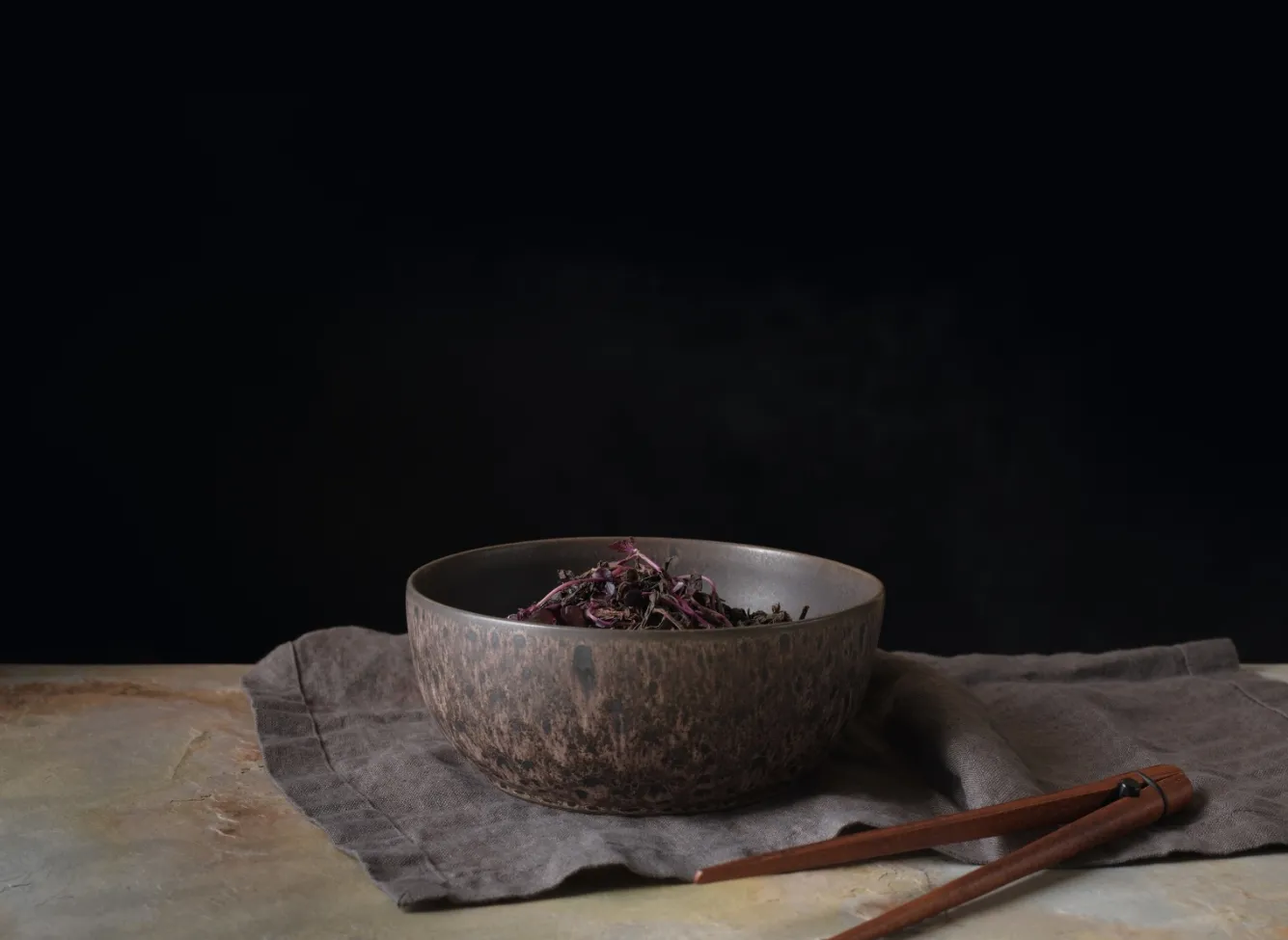 ASA Selection POKÉ bowl 18 cm color Mangosteen-266 (brown)