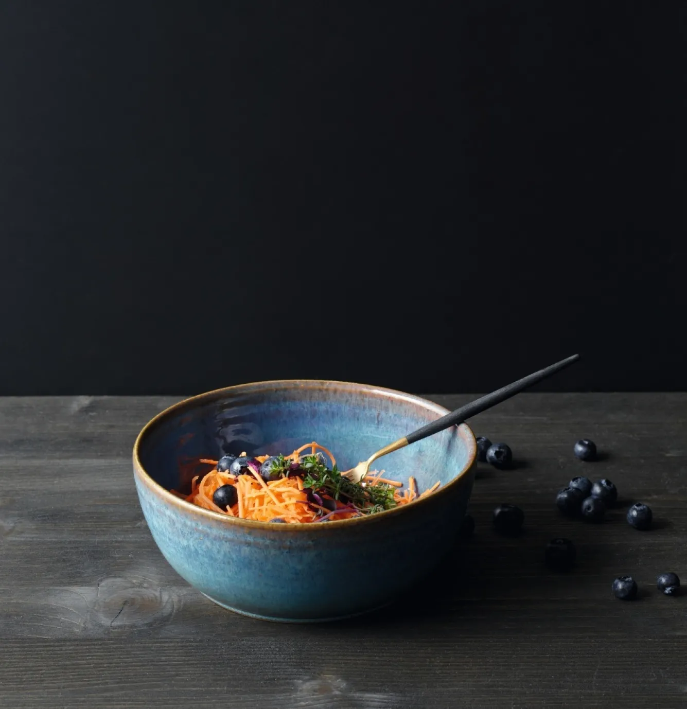 ASA Selection POKÉ bowl 18 cm color Curaçao-262 (blue)