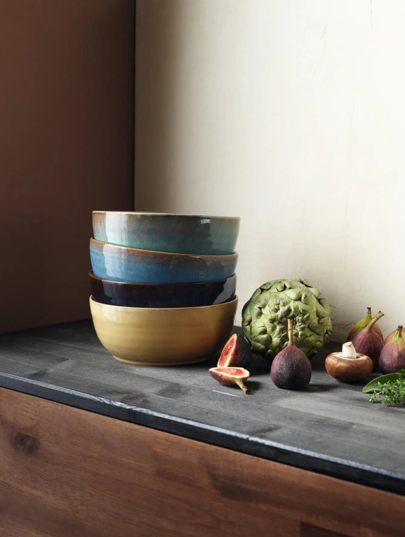 ASA Selection POKÉ bowl 18 cm color Tamari-260 (blue)