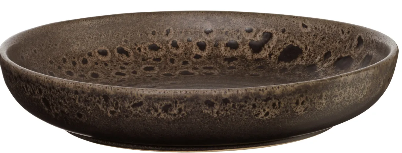 ASA Selection POKÉ deep plate 22 cm color Mangosteen-266 (brown)