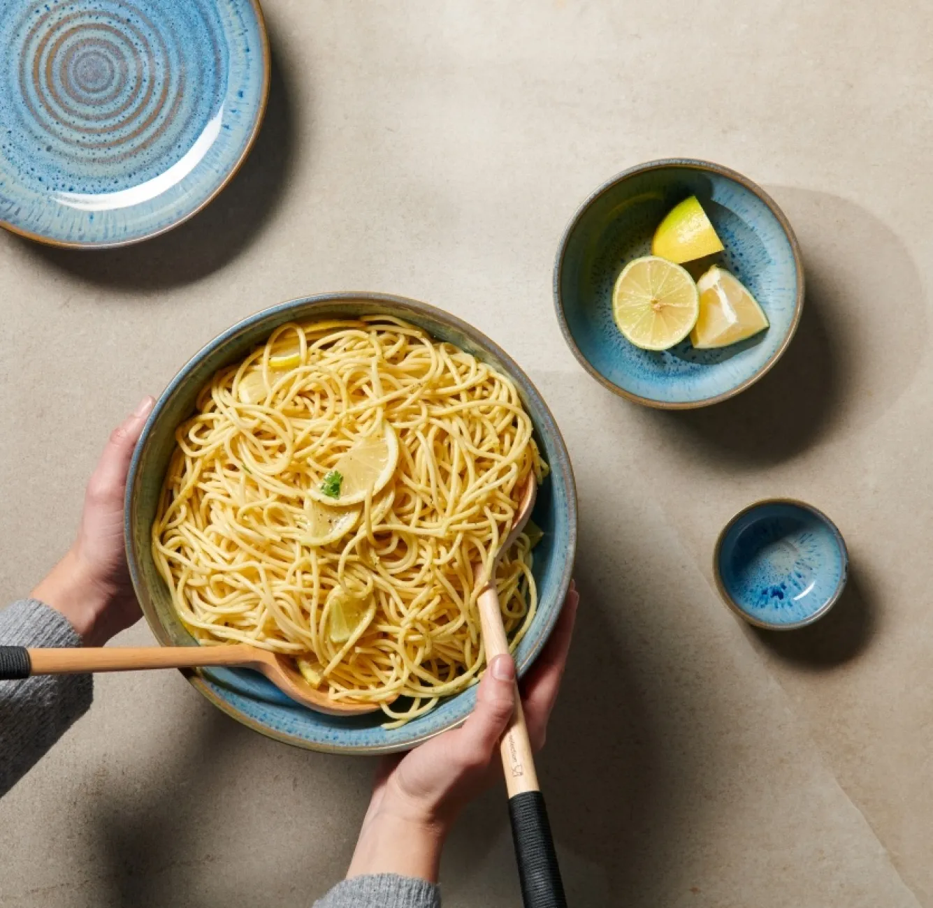 ASA Selection POKÉ deep plate 22 cm color Tamari-260 (blue)