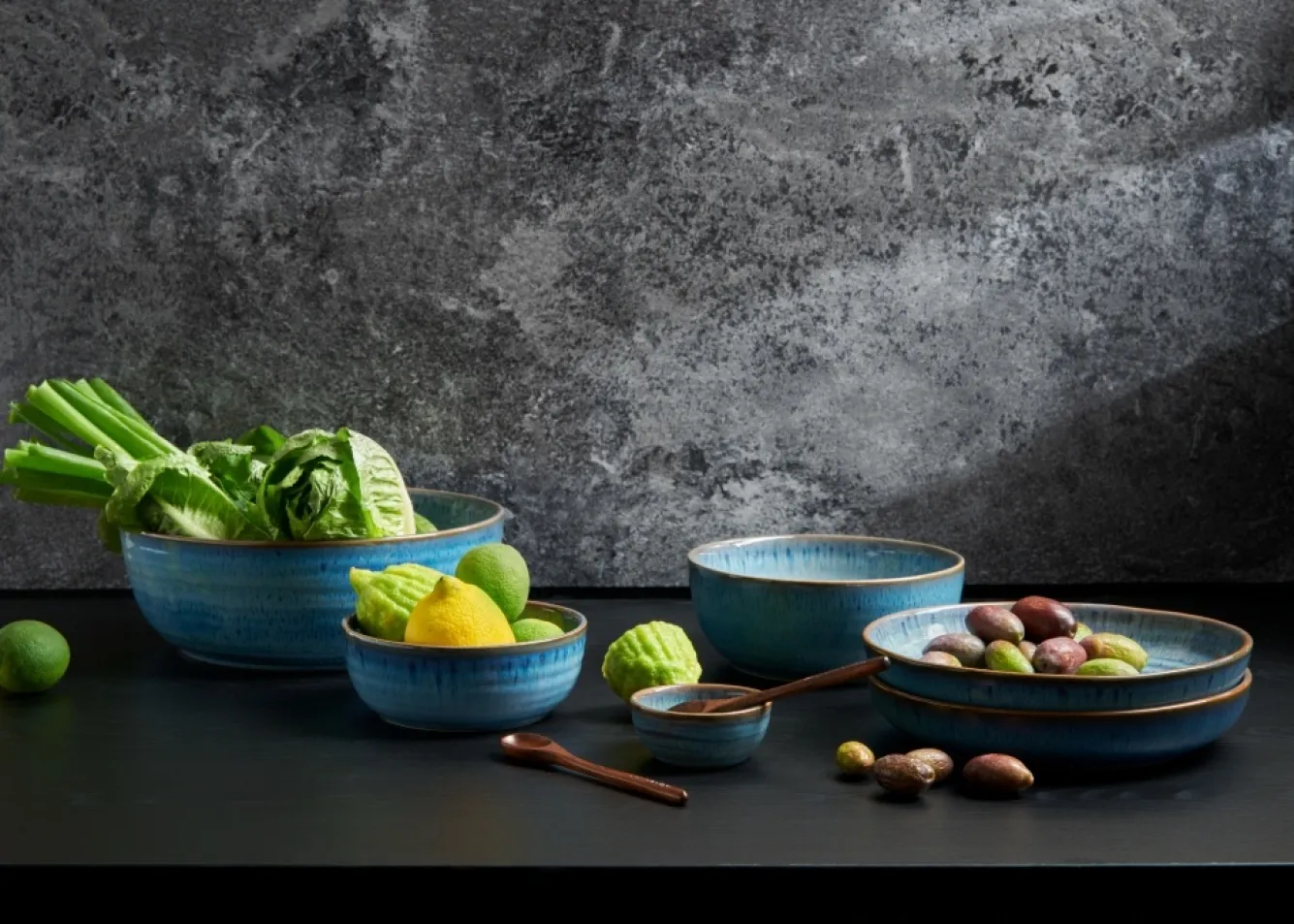 ASA Selection POKÉ mini bowl 8 cm color Tamari-260 (blue)