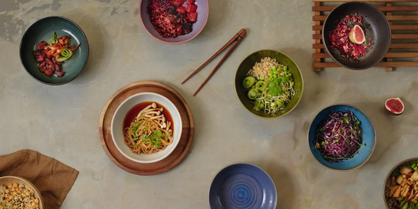 ASA Selection POKÉ bowl 18 cm color Quinoa-261 (dark blue)