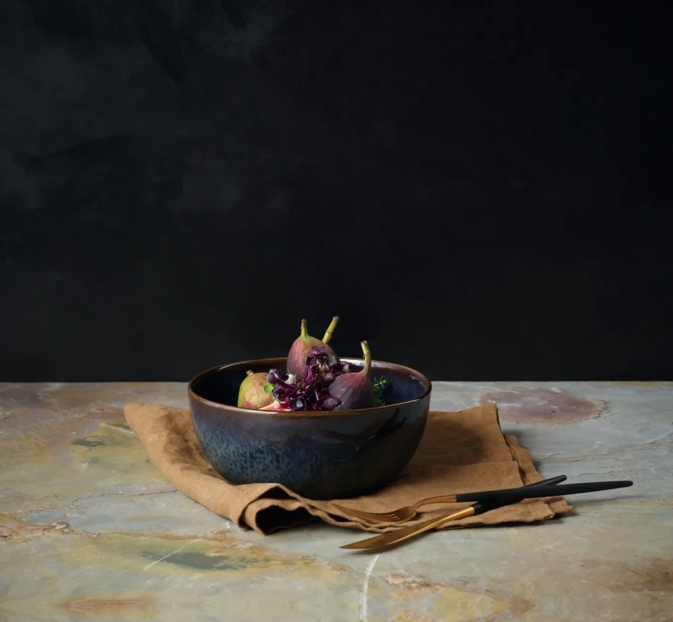 ASA Selection POKÉ bowl 18 cm color Quinoa-261 (dark blue)