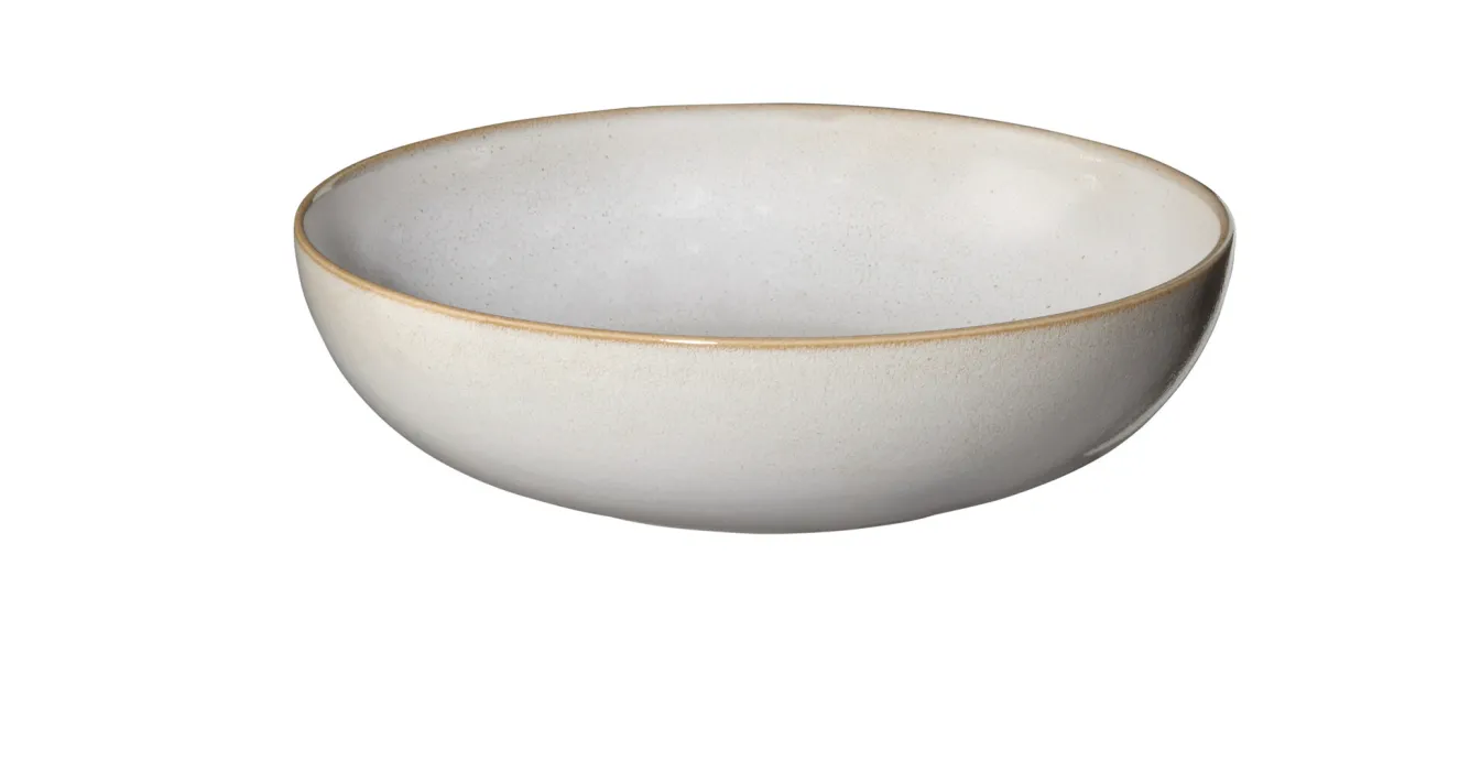 ASA Selection SAISONS pasta plate 21 cm color Sand (beige)