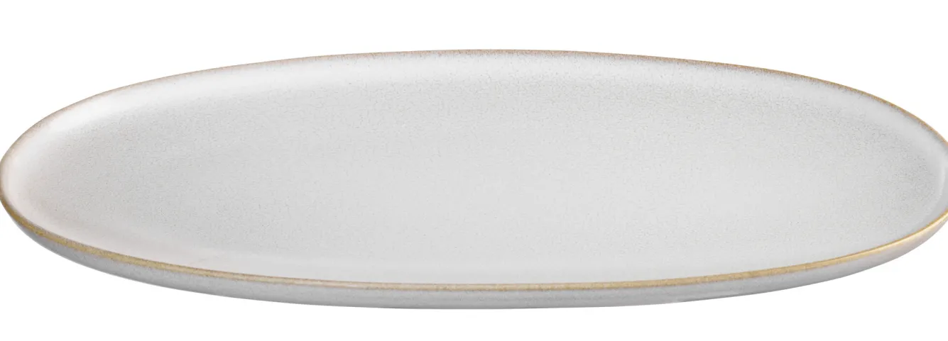 ASA Selection SAISONS flat plate oval 29 cm color Sand (beige)