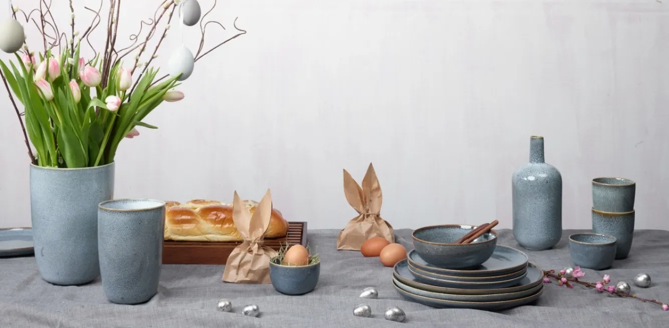 ASA Selection SAISONS flat plate 27 cm color Denim (blue)