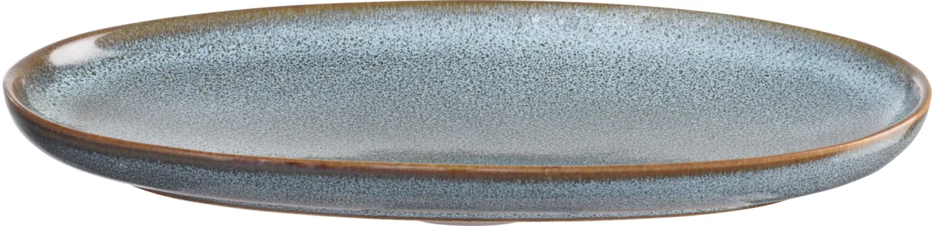 ASA Selection SAISONS flat plate oval 20 cm color Denim (blue)