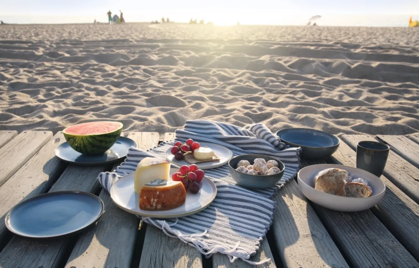 ASA Selection SAISONS flat plate 21 cm color Denim (blue)