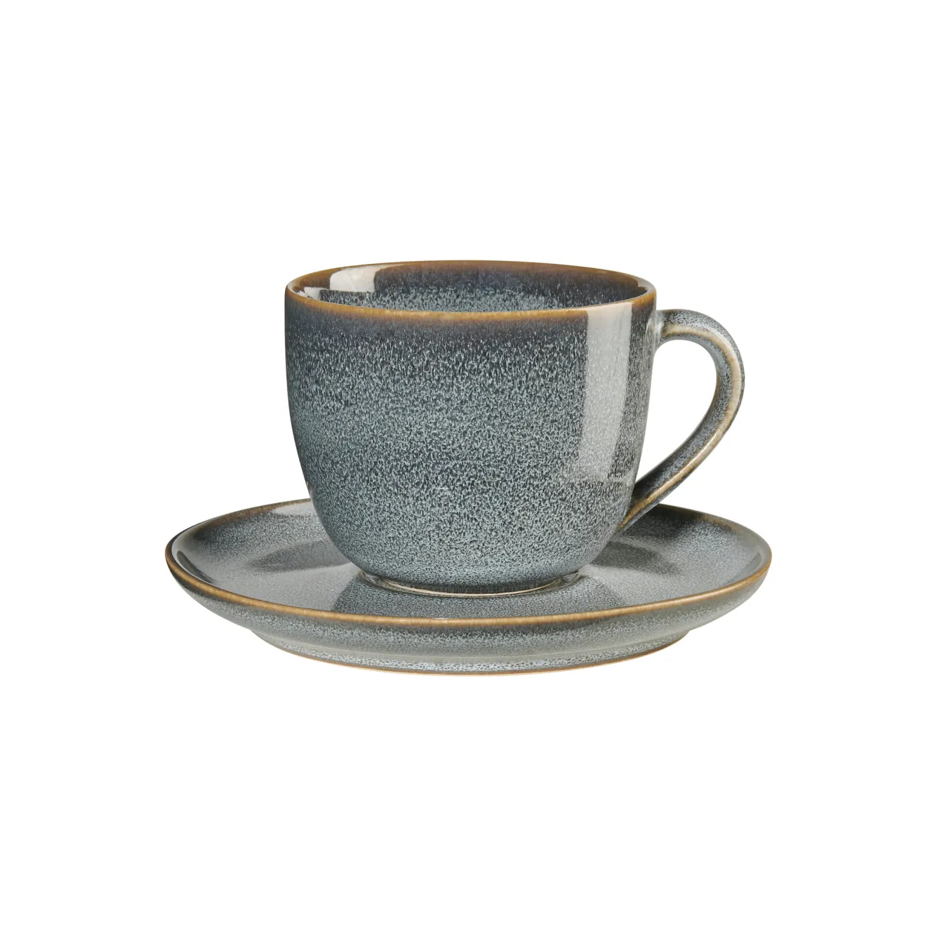 ASA Selection SAISONS cup and saucer color Denim (blue)