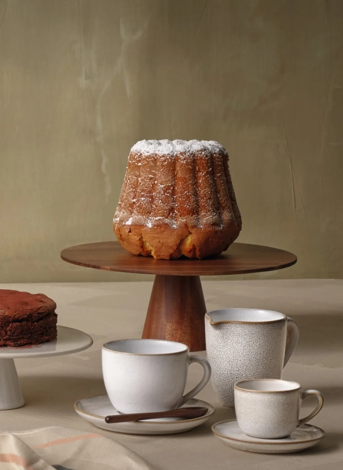 ASA Selection SAISONS espresso cup and saucer color Sand (beige)