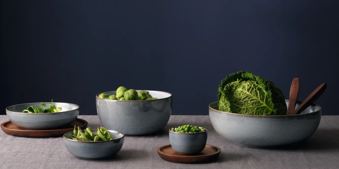 ASA Selection SAISONS pasta plate 21 cm color Denim (blue)