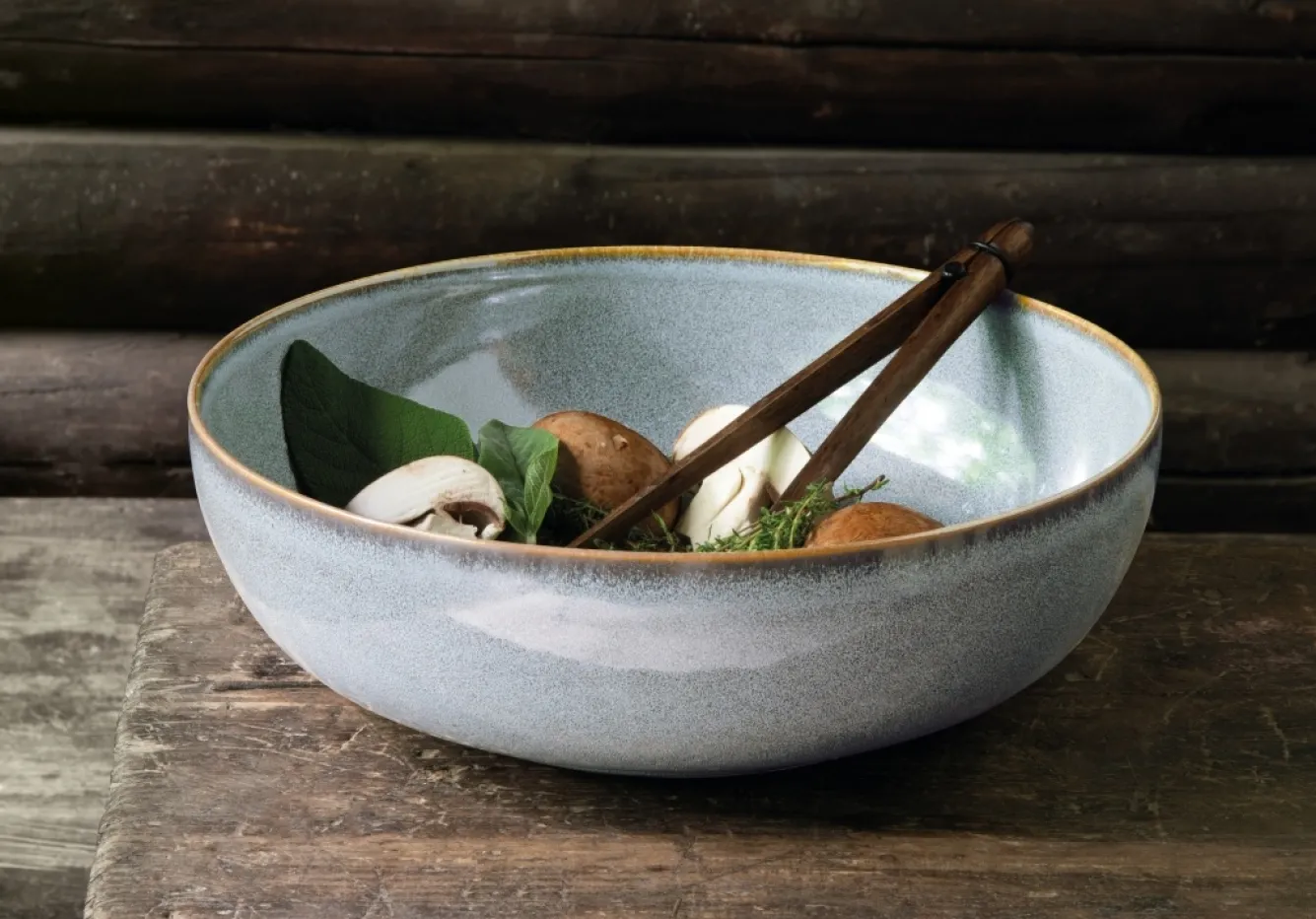 ASA Selection WOOD Dark wooden tongs 33 cm