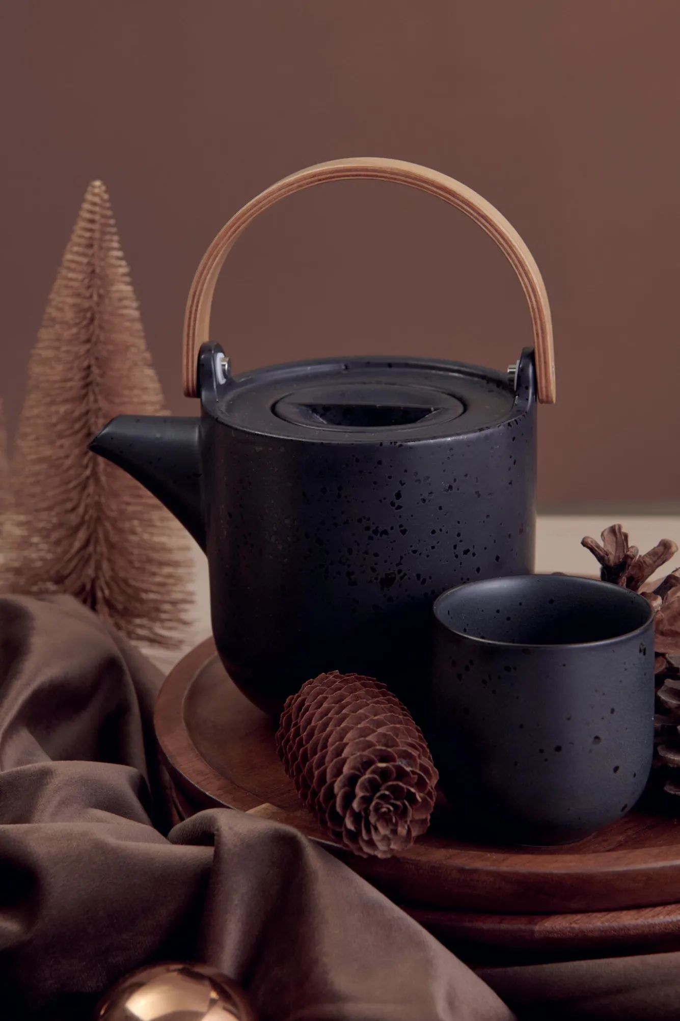 ASA Selection WOOD Dark wooden board 30 cm