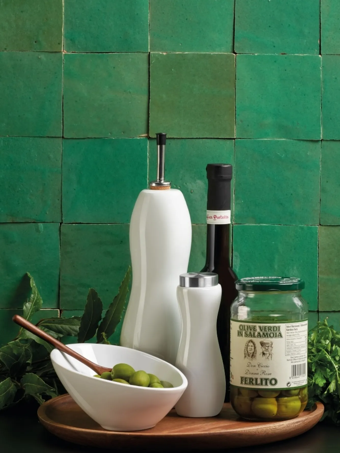 ASA Selection WOOD Dark wooden board 30 cm