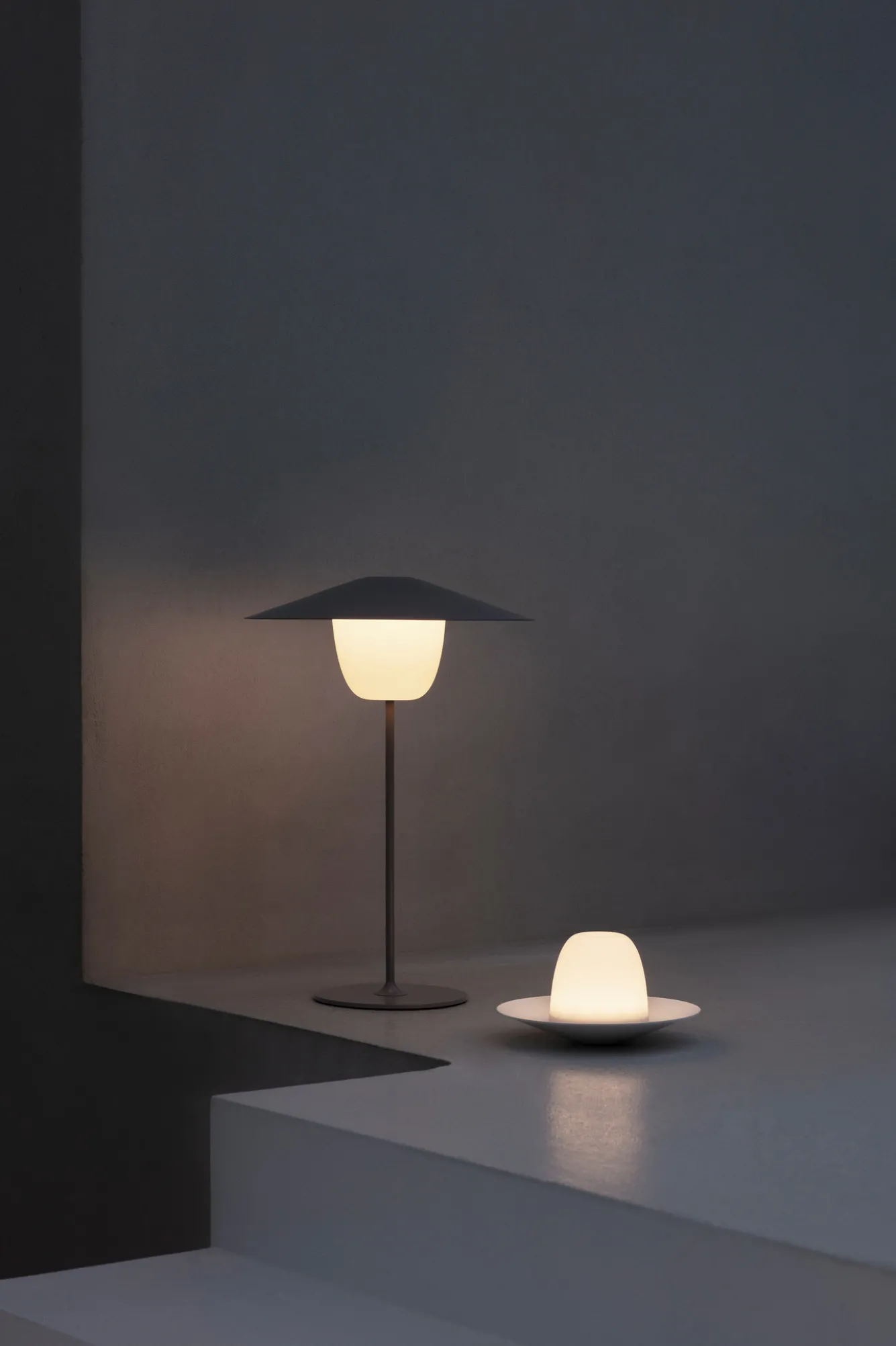 Blomus ANI table lamp color Bark (small) 66066