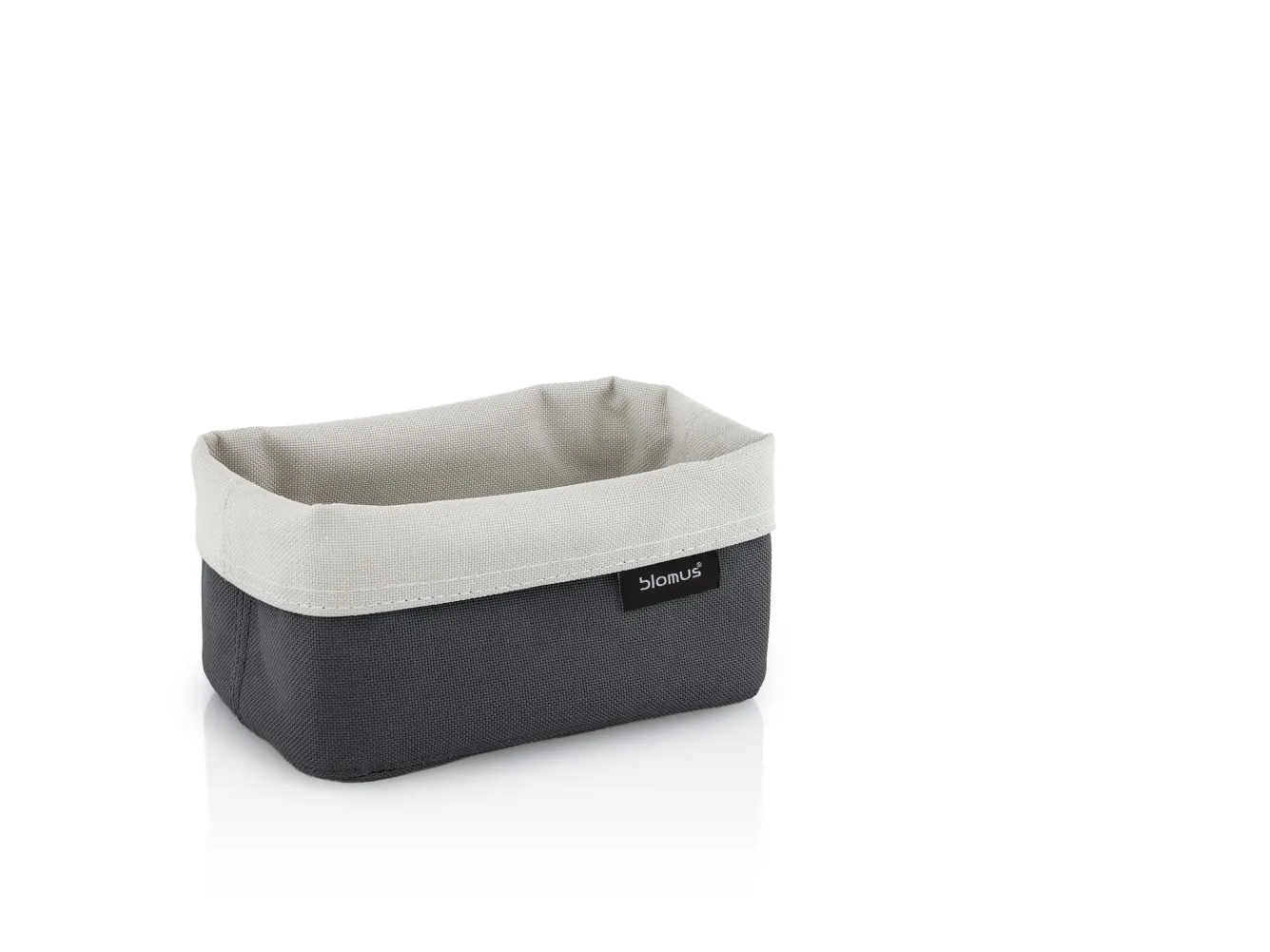 Blomus ARA storage basket 2-sided Anthracite (Medium) 68894