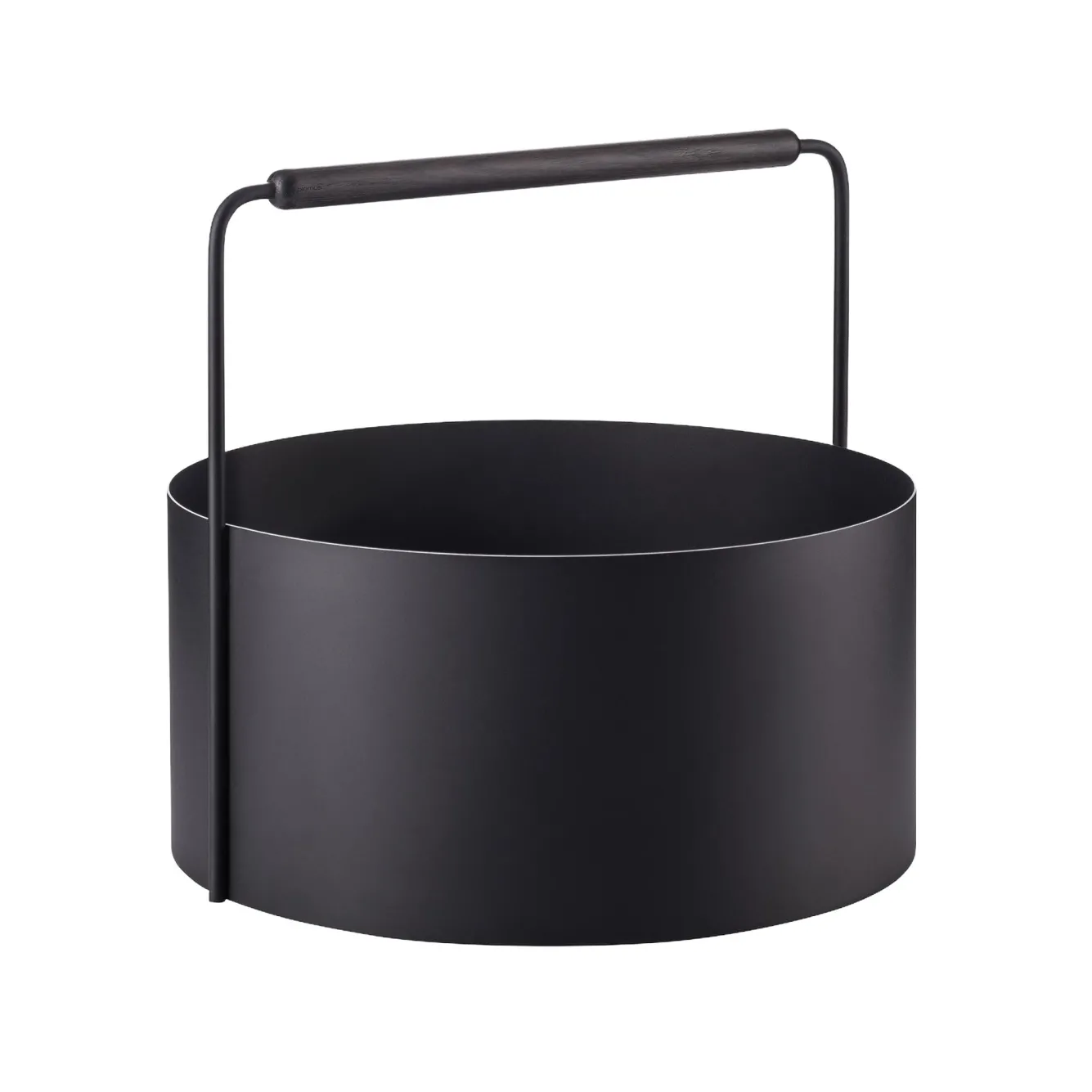 Blomus Blomus ASHI firewood basket black large