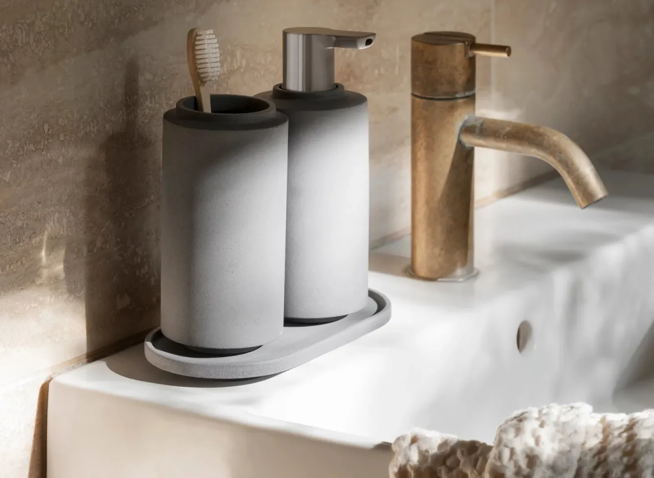 Blomus Blomus CRETO cup / toothbrush holder Micro Chip