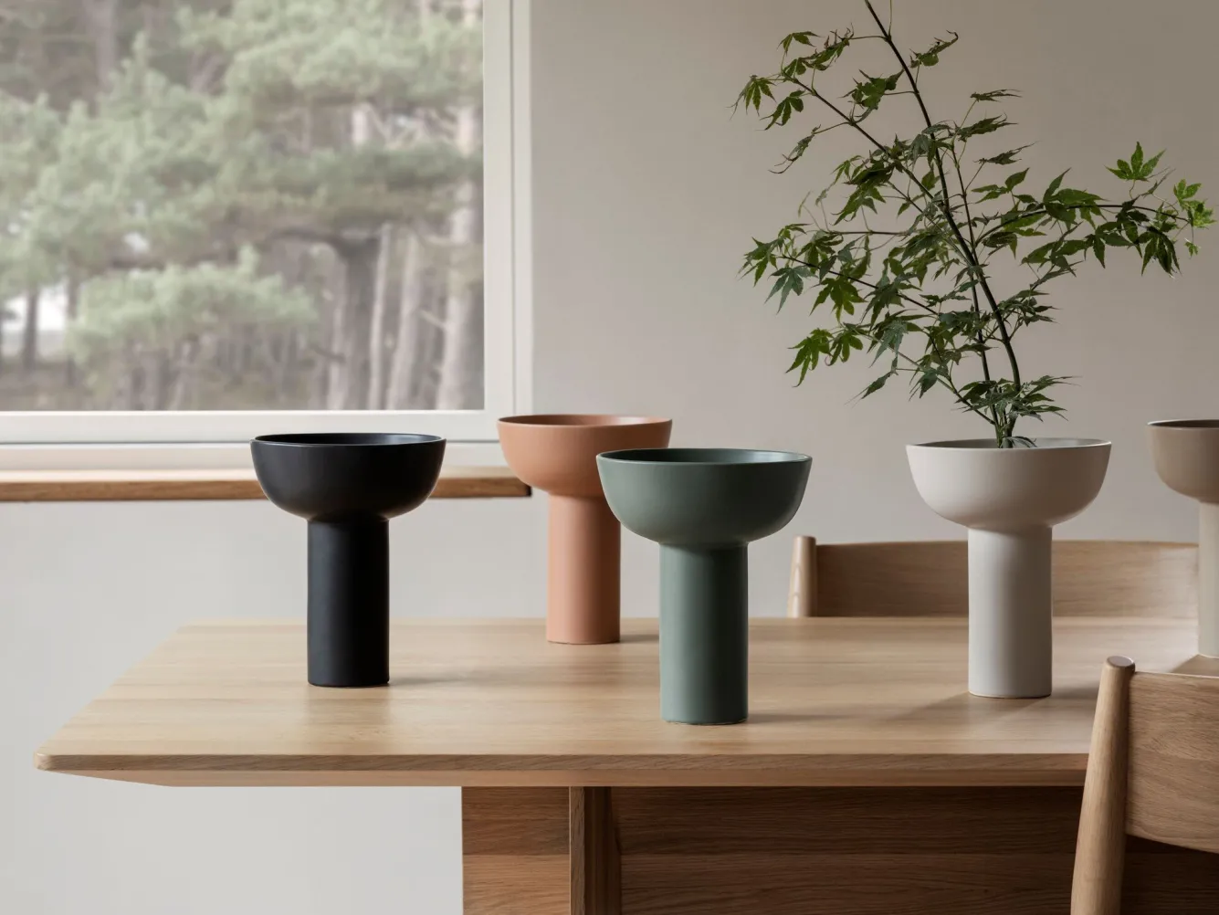 Blomus Blomus MIYABI vase Black high