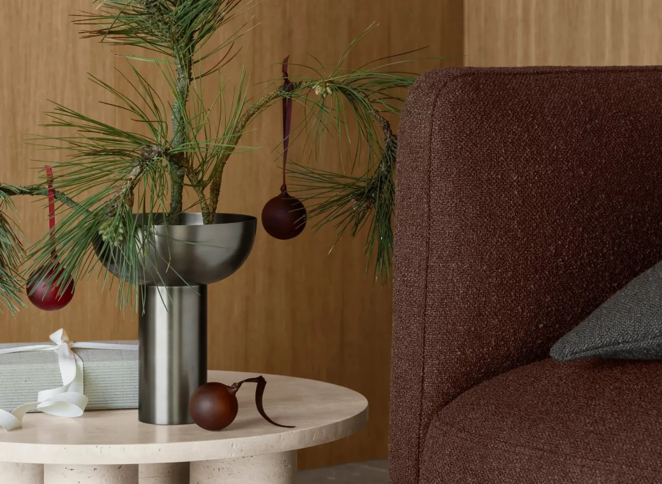 Blomus Blomus MIYABI vase Burned Metal low