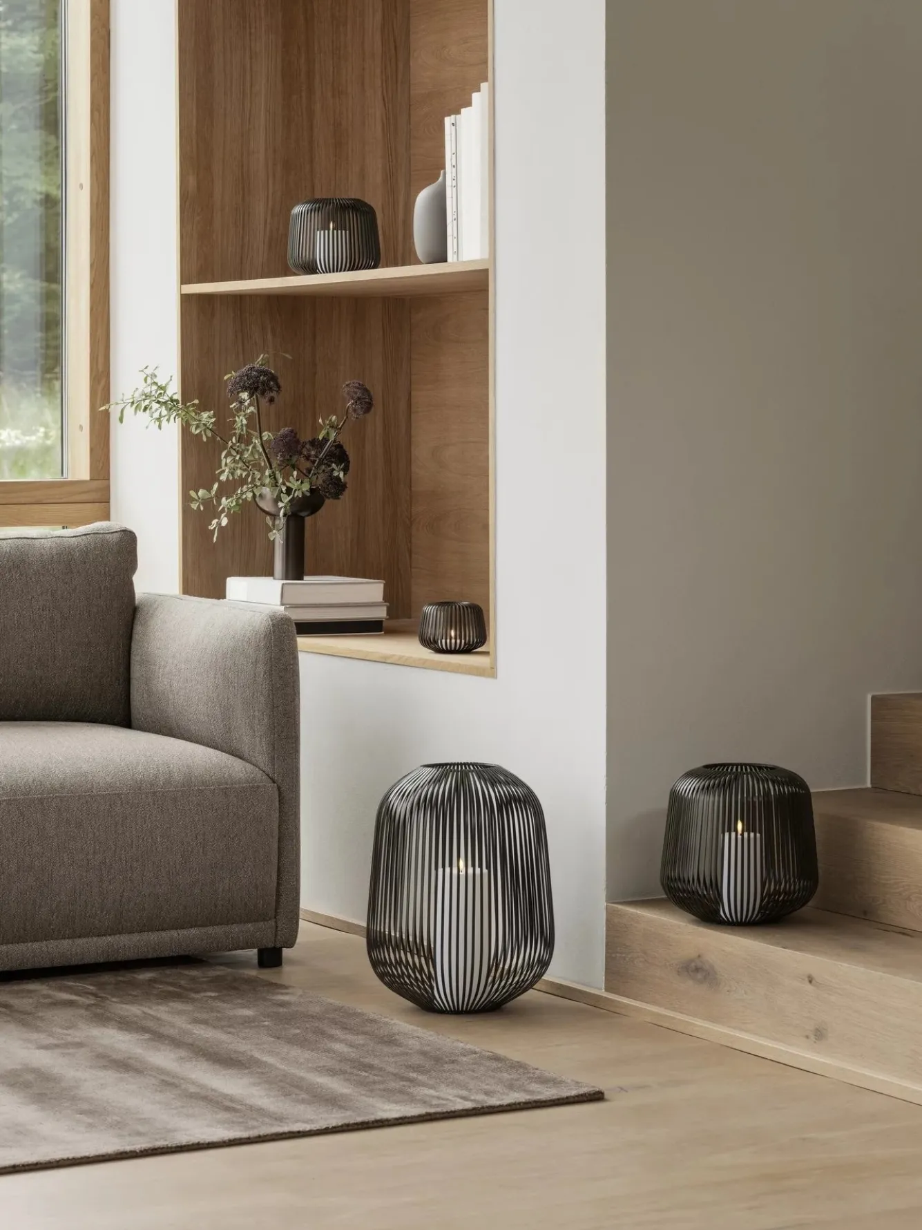 Blomus Blomus MIYABI vase Burned Metal high