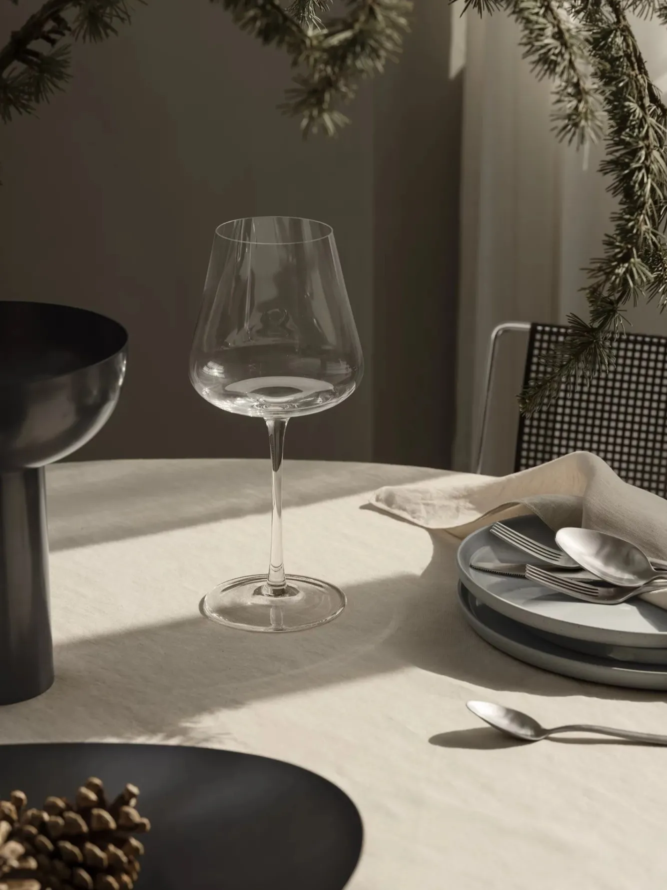 Blomus Blomus MIYABI vase Burned Metal high