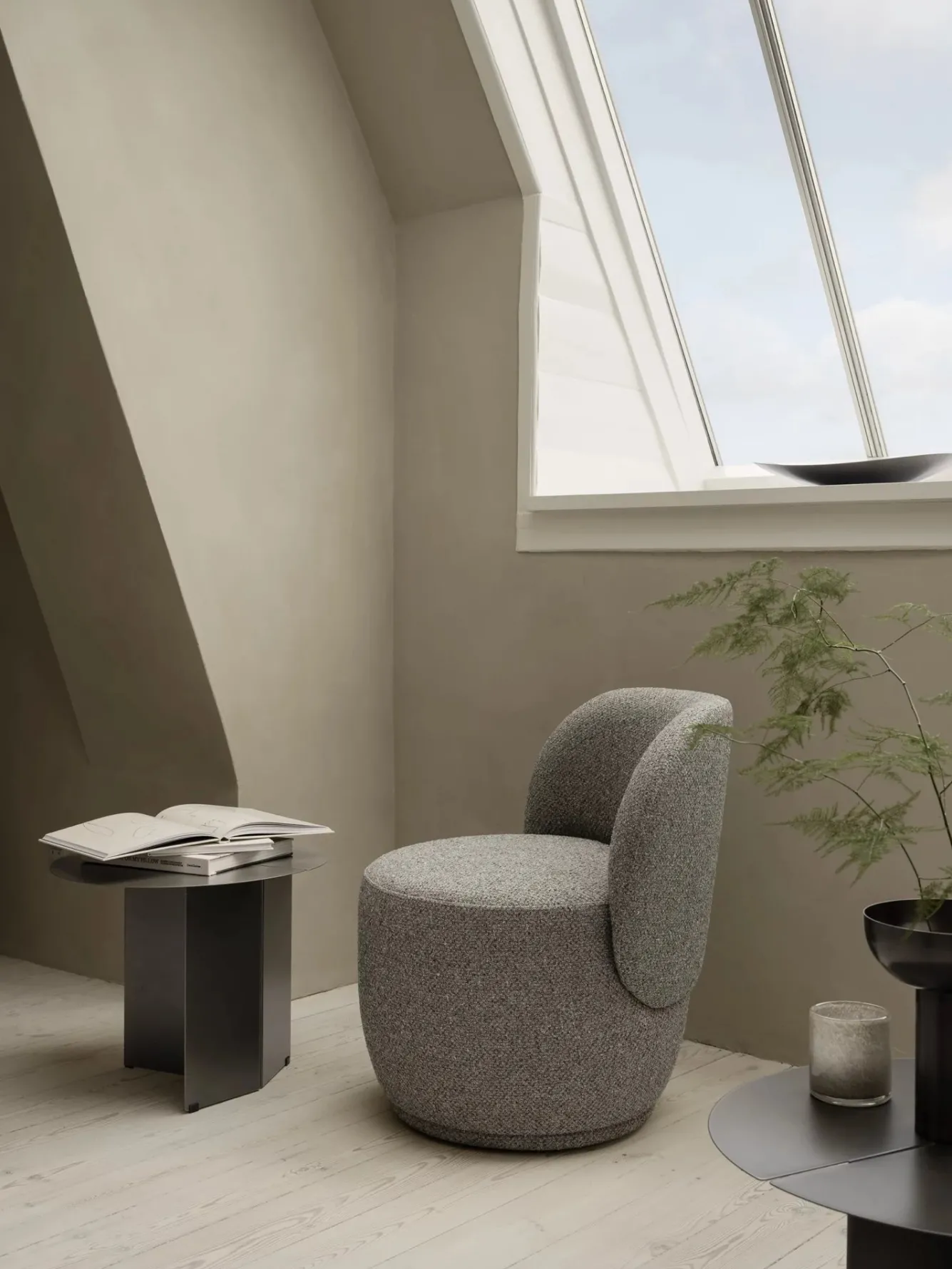 Blomus Blomus MIYABI vase Burned Metal high