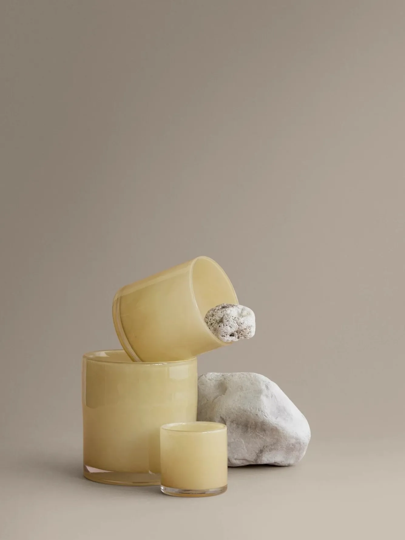 Blomus Blomus SAGA lantern Vanilla medium