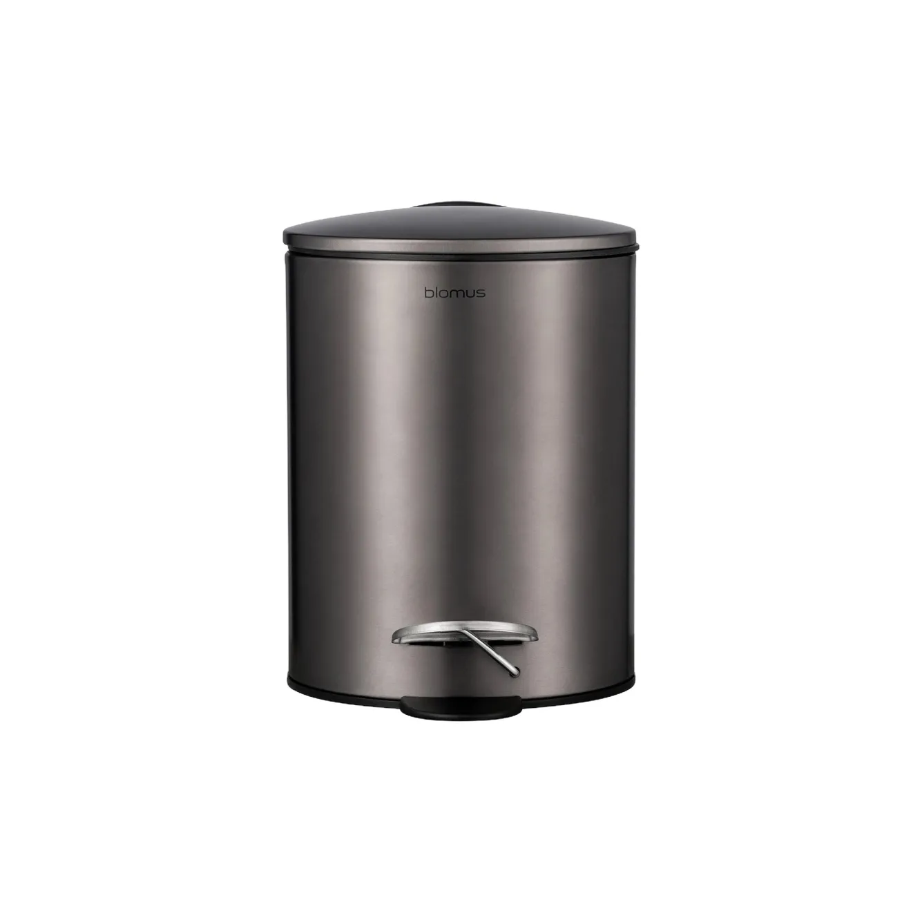 Blomus Blomus TUBO pedal bin Burned Metal 3 liters