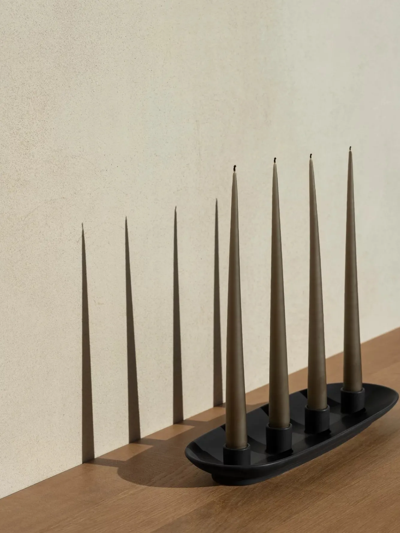 Blomus Blomus VELA candlestick Moonbeam oval