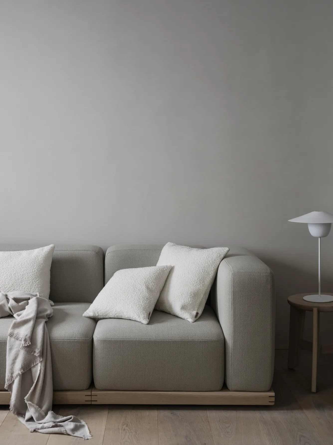 Blomus BOUCLE cushion cover 40x60 - Lily White (66601)