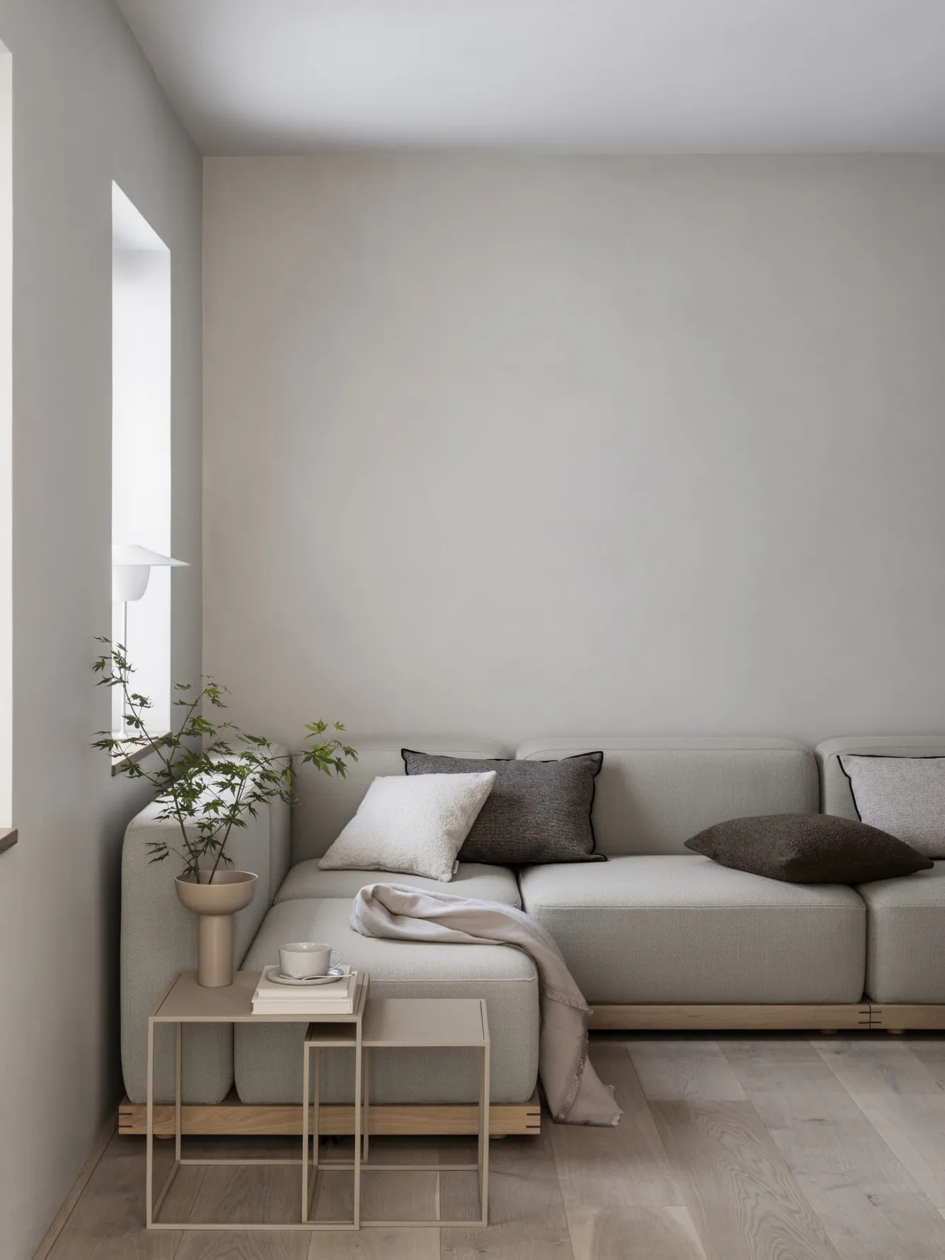 Blomus BOUCLE cushion cover 40x60 - Lily White (66601)