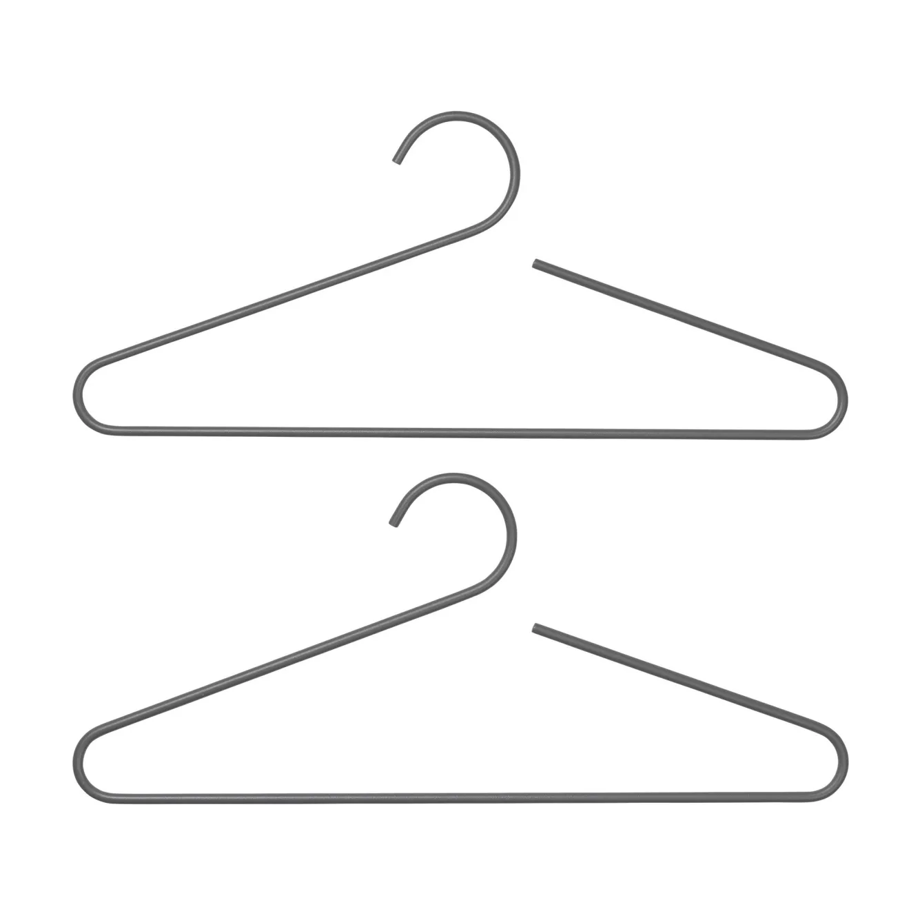 Blomus CURL clothes hanger Steel Gray (set / 2 pieces) 66006
