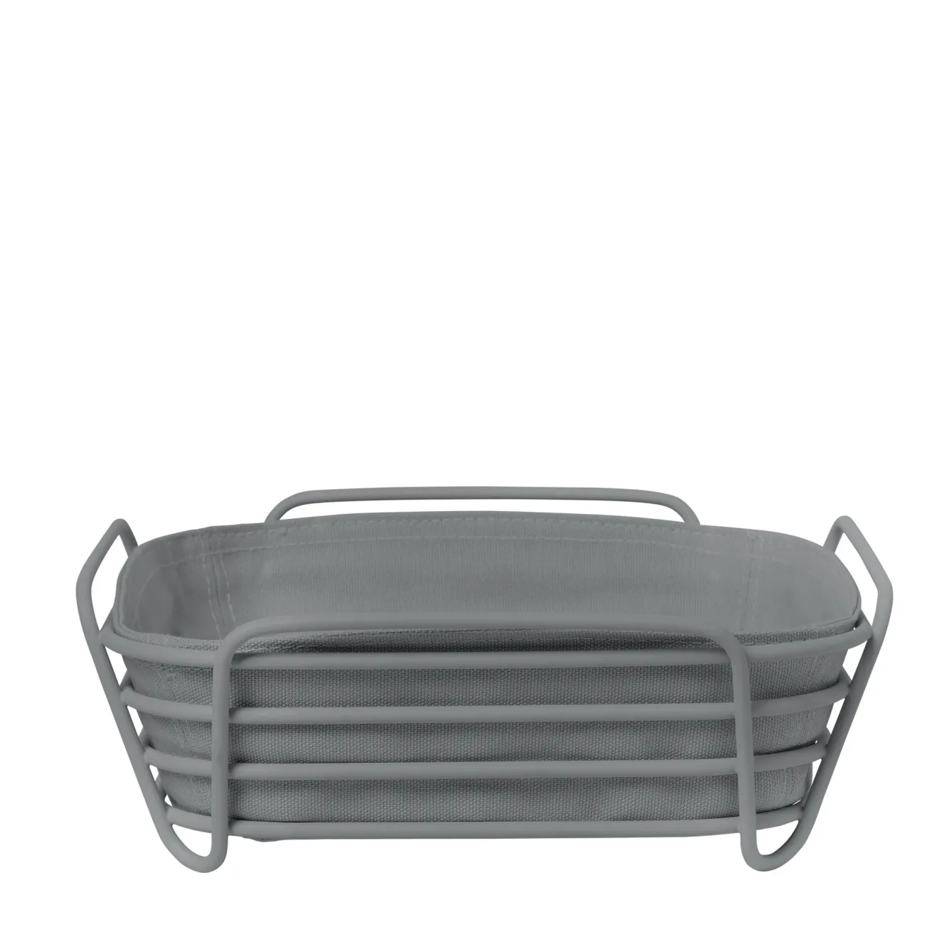 Blomus DELARA bread basket color Sharkskin (64073) 26x26 cm