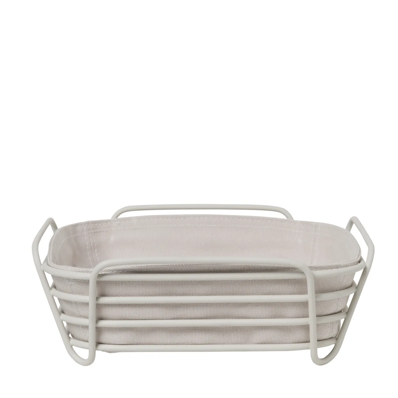 Blomus DELARA bread basket color Moonbeam (64075) 26x26 cm