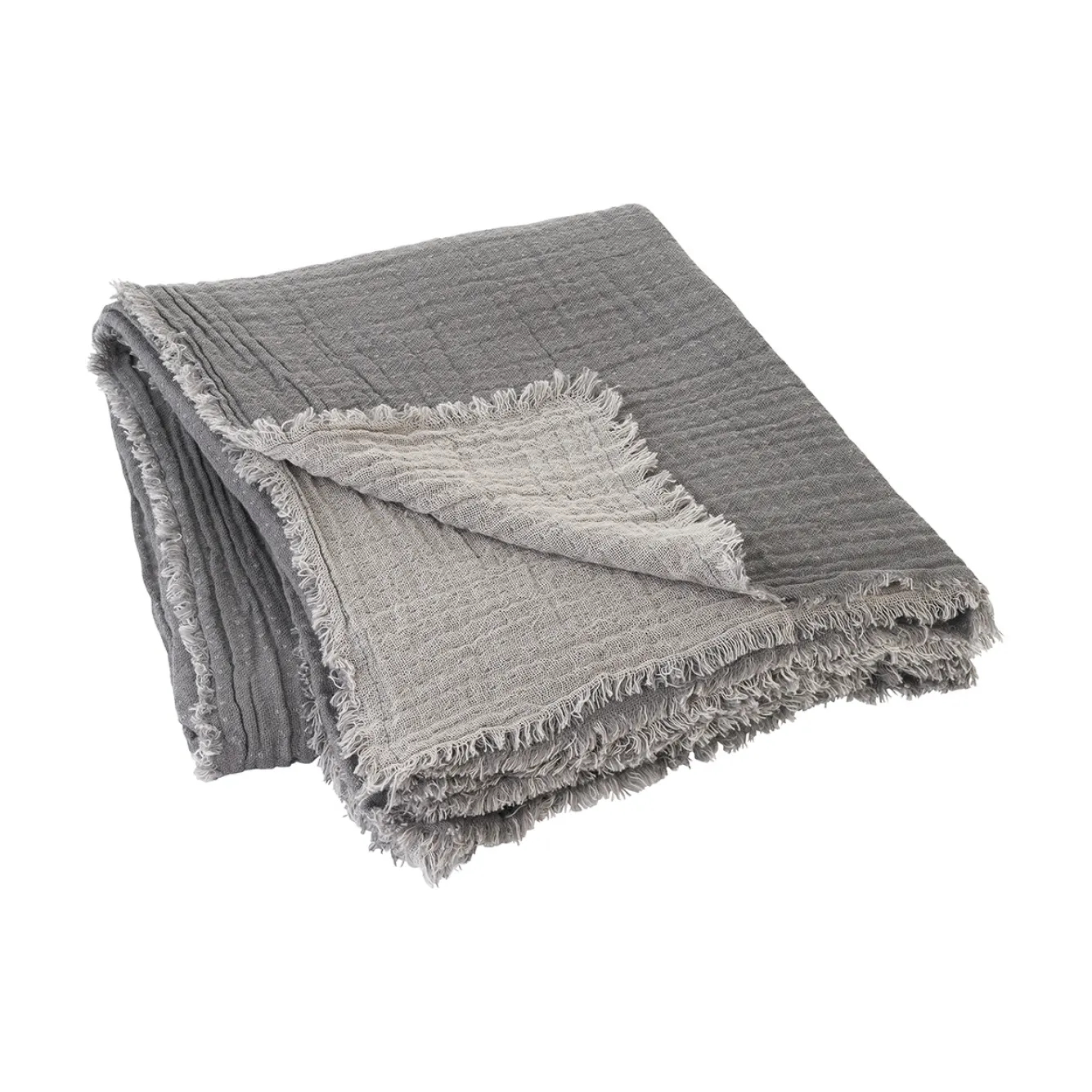 Blomus DOUBLE plaid - Steel Gray (66534)