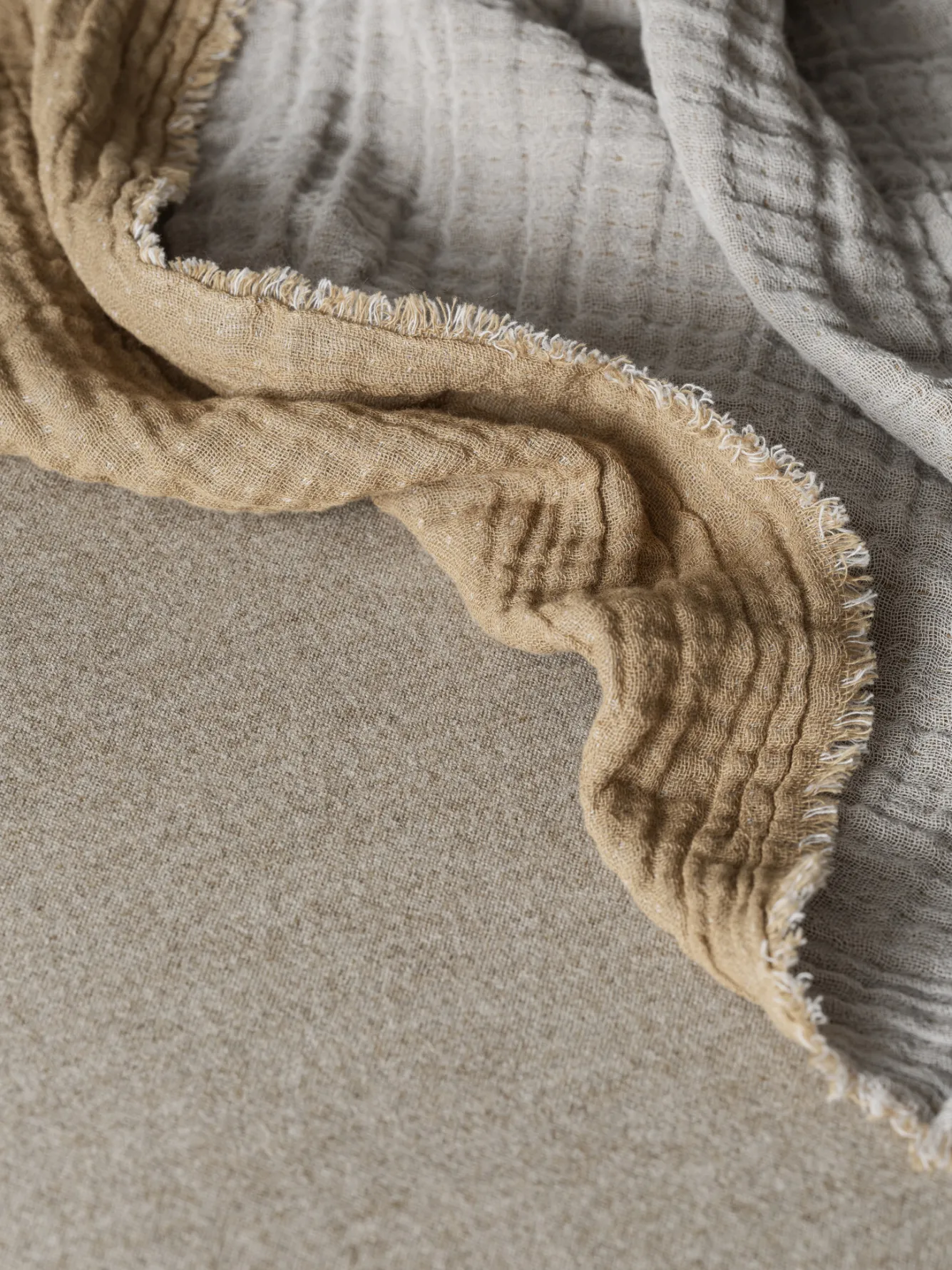 Blomus DOUBLE plaid - Steel Gray (66534)