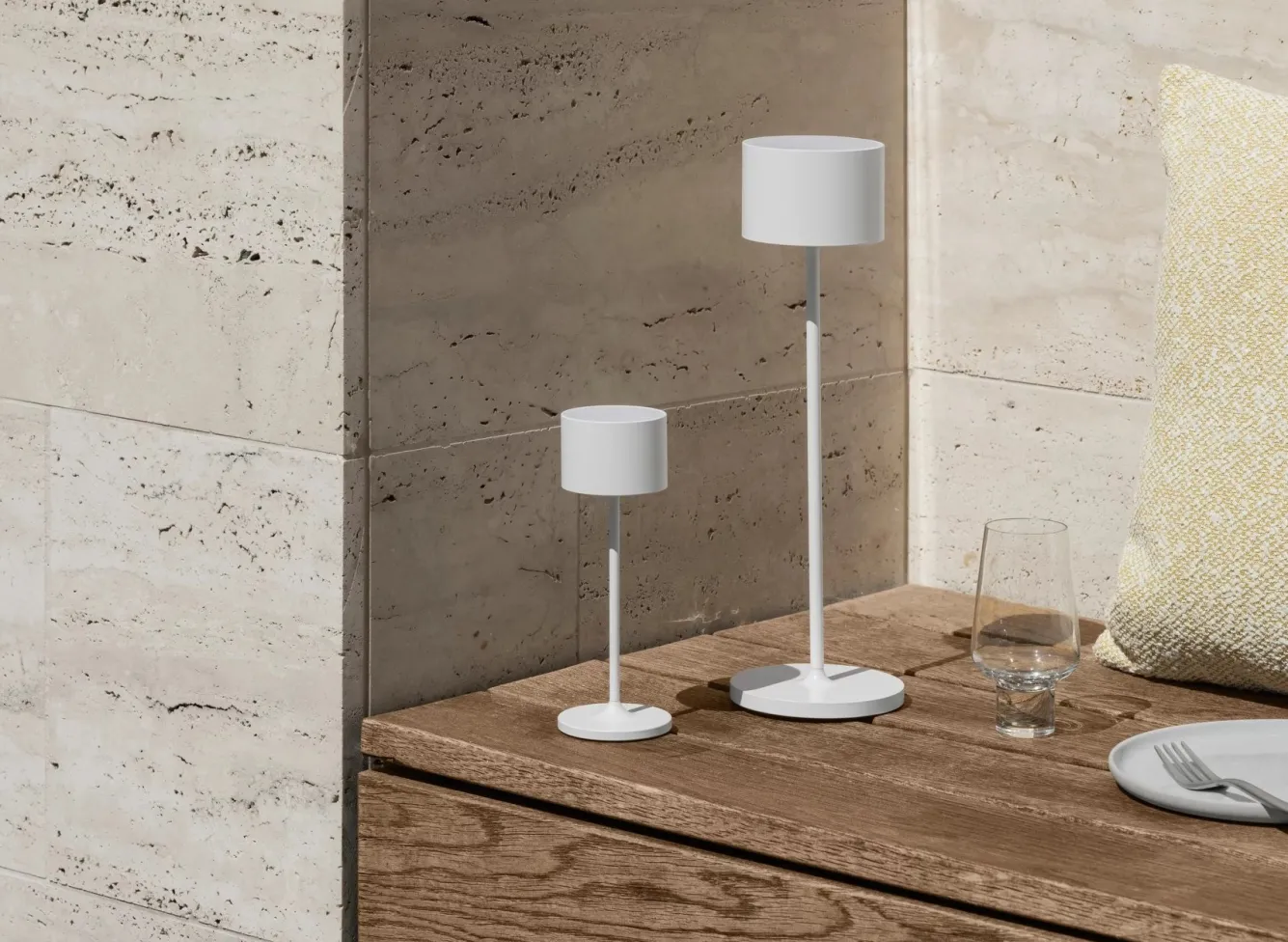 Blomus FAROL table lamp color White (mini) 67046