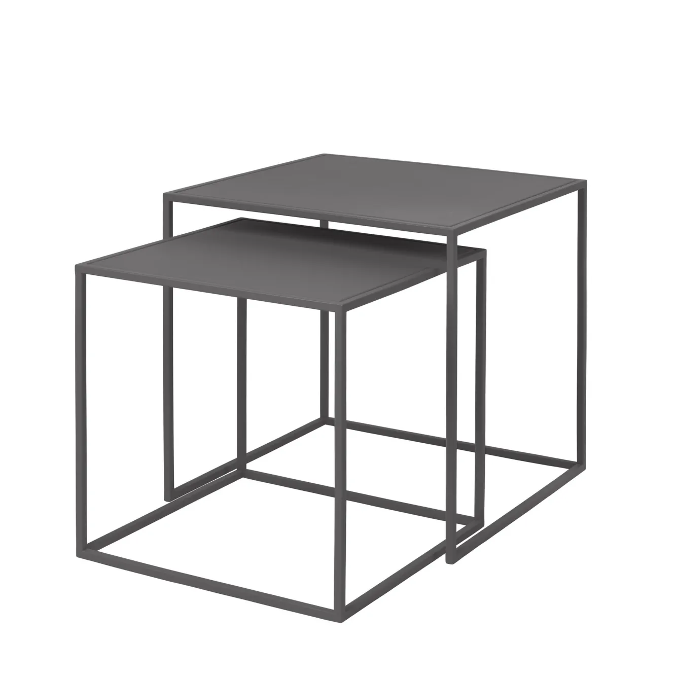 Blomus FERA set of 2 side tables color Steel Gray (65985)